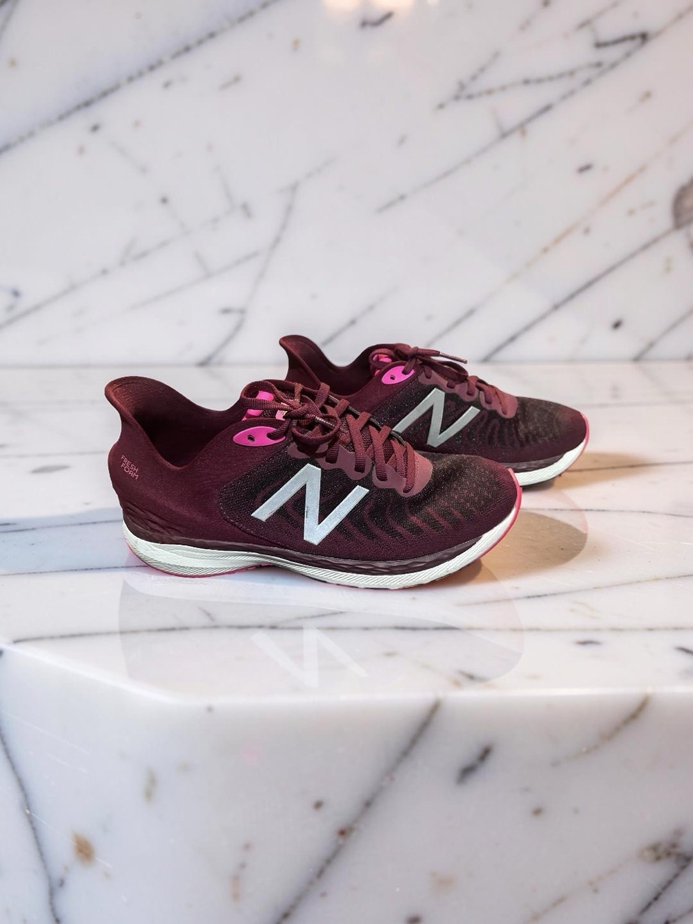 New Balance Women's Burgundy Sneakers